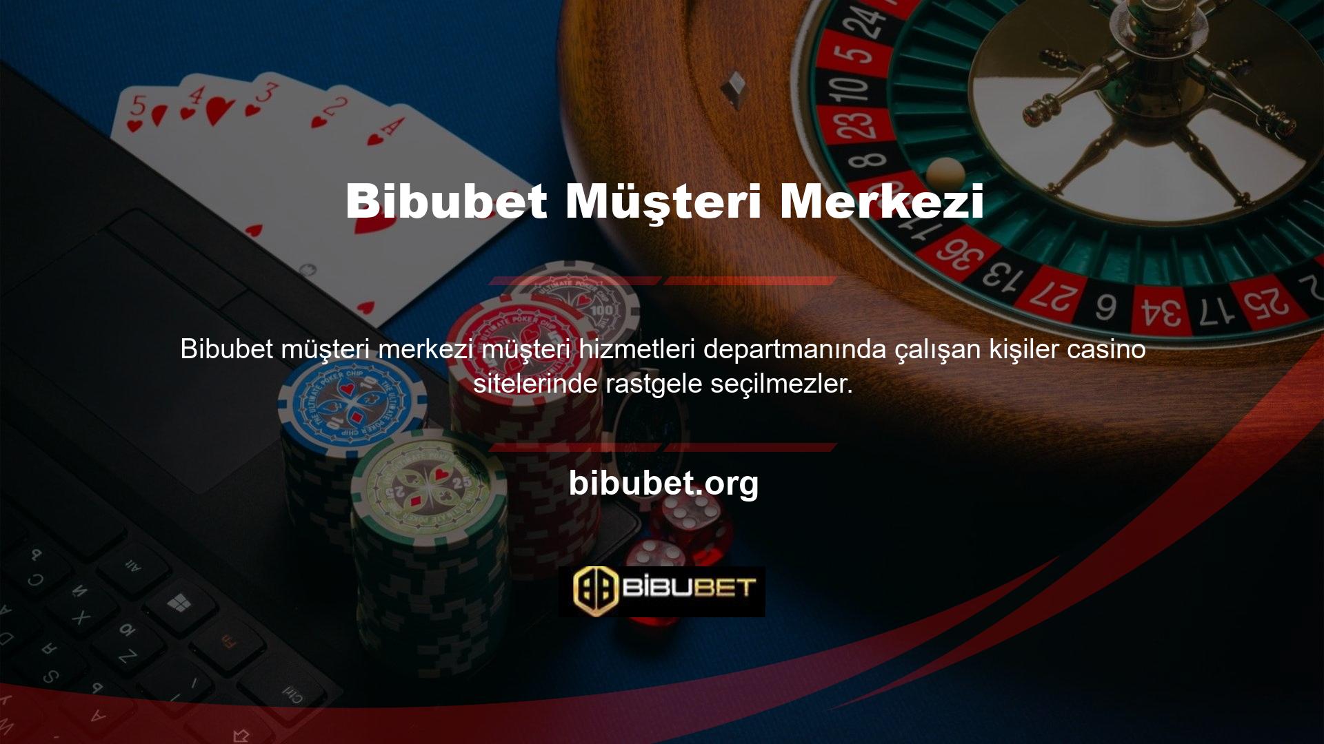 Casino web sitesi, bahisçilere mümkün olan en iyi hizmeti sağlamak için profesyonel acentelerin hizmetlerini sunar