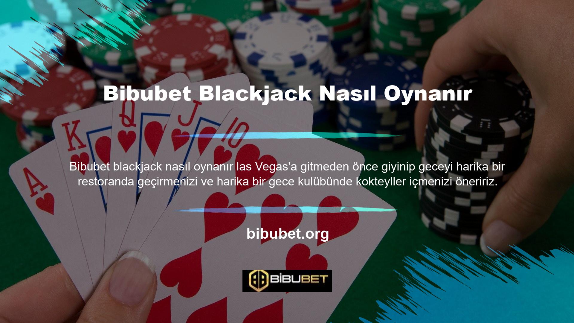 Ünlü Las Vegas şovuna katılmadan önce merakınızı giderin ve Las Vegas Blackjack'te nasıl kazanılacağını öğrenmek için zaman ayırın