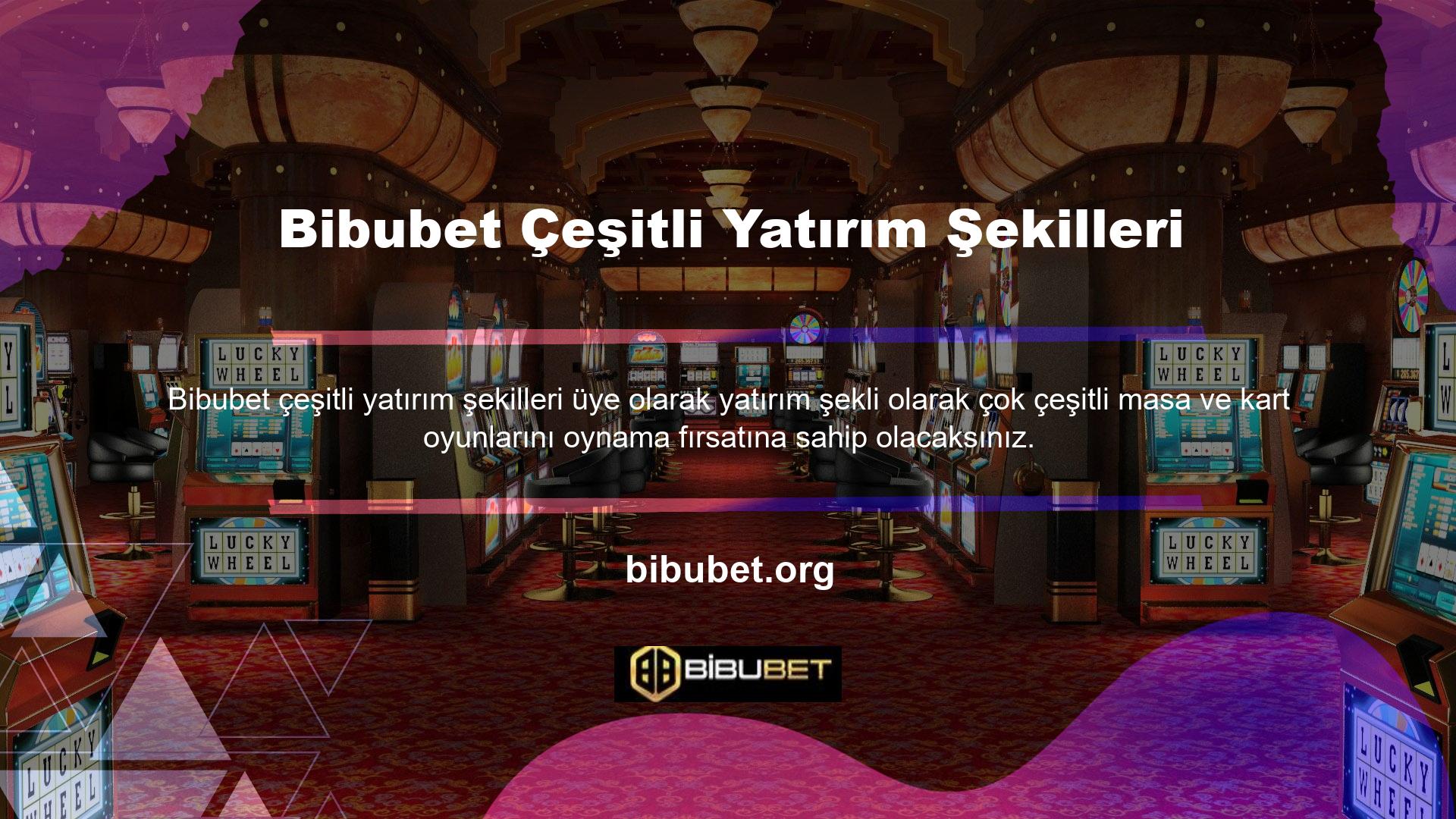 Poker ve rulet gibi çok sayıda oyun yaygın olarak oynanmaktadır