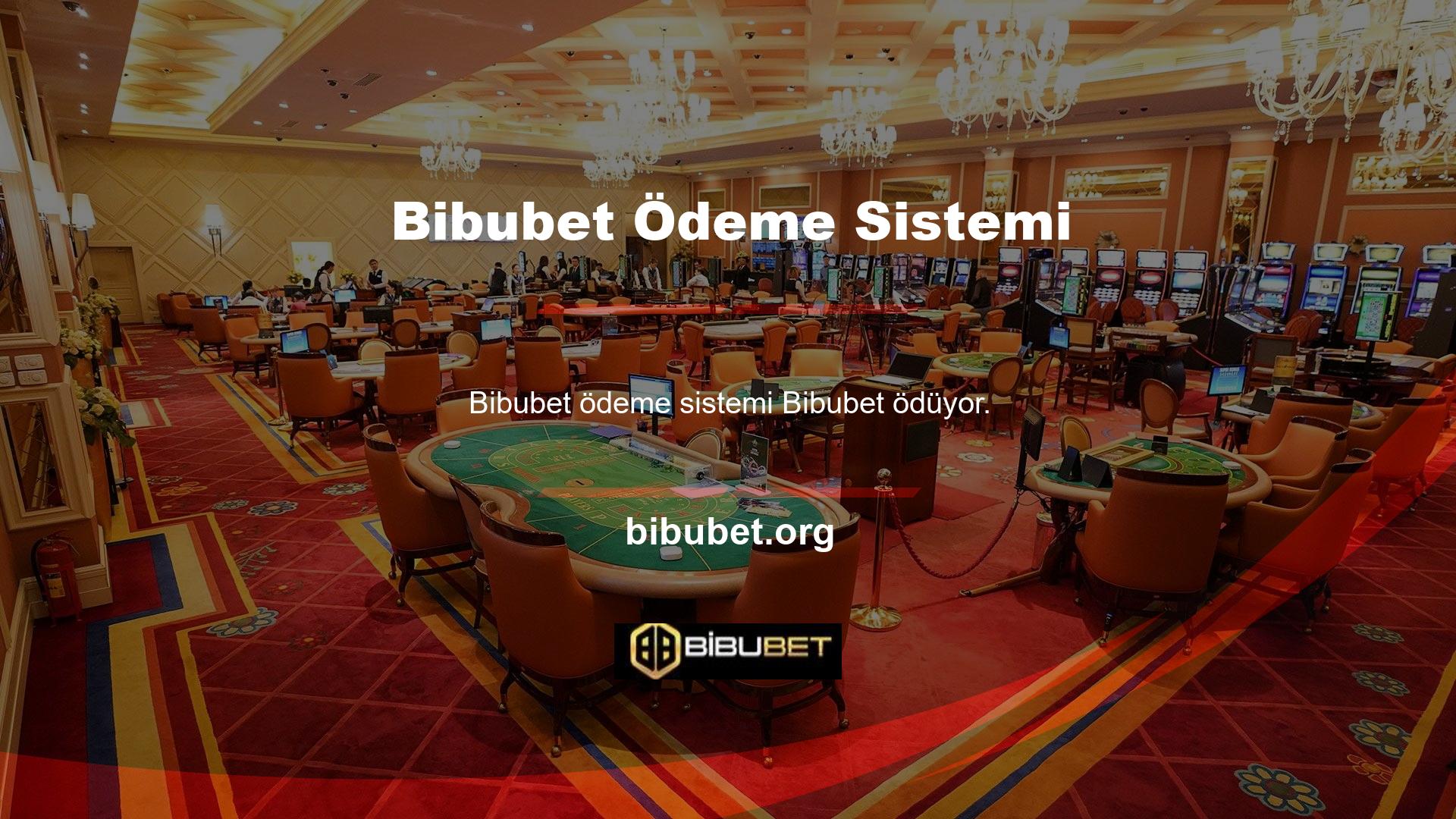 Bibubet mevcut giriş adresi aracılığıyla Site tarafından sunulan tüm tesisleri kullanarak elde edilen tüm geliri kullanarak herhangi bir sorun olmadan üyelere aktarıldığı söylenebilir